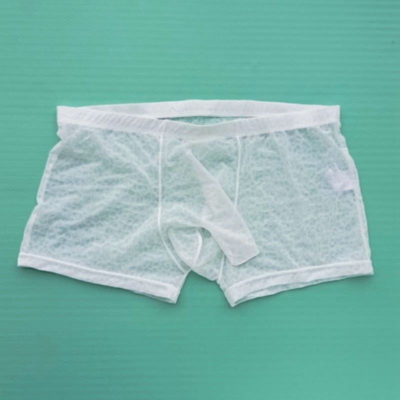 Internet Celebrity Ice Silk Underwear Hot-seller Bullet Separation Boxers