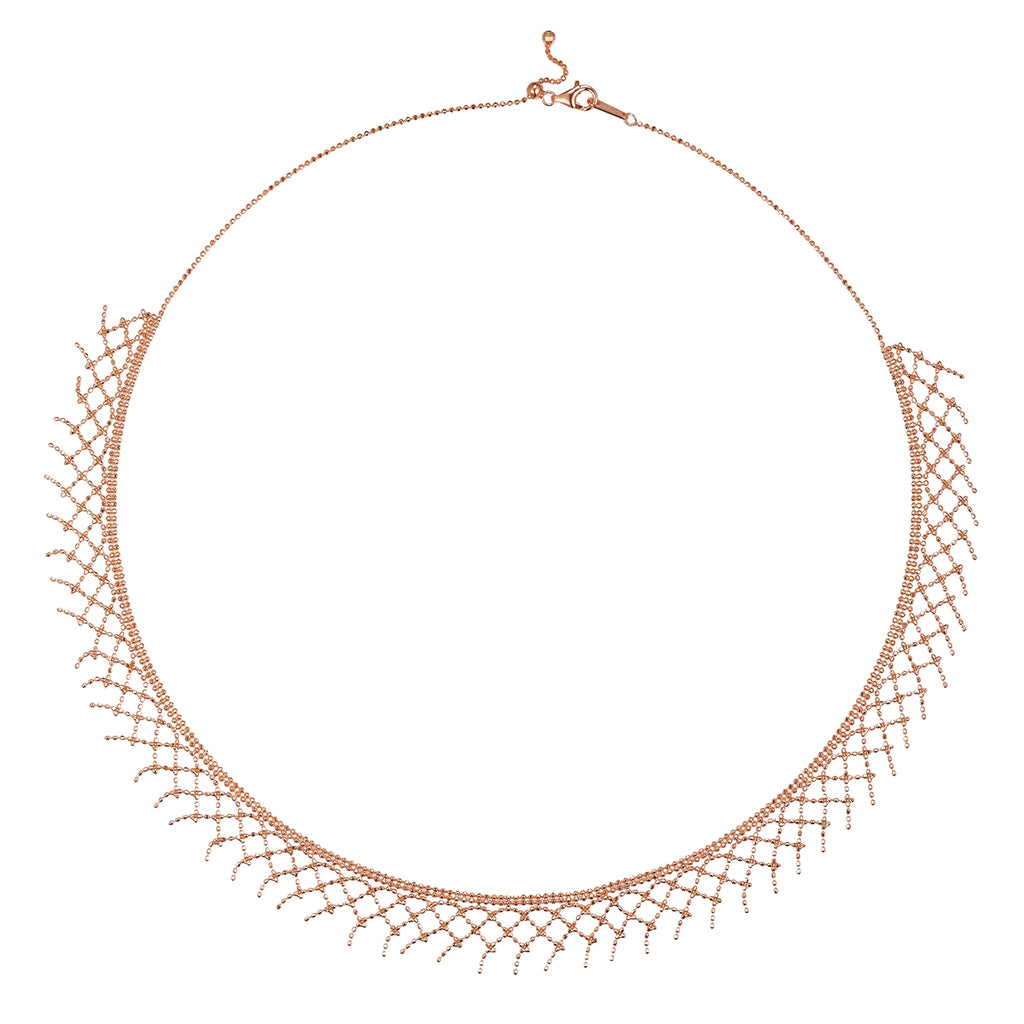 S925 Collier en maille argent sterling 45cm réglable 4,7g 10,5mm Plaque de platine large