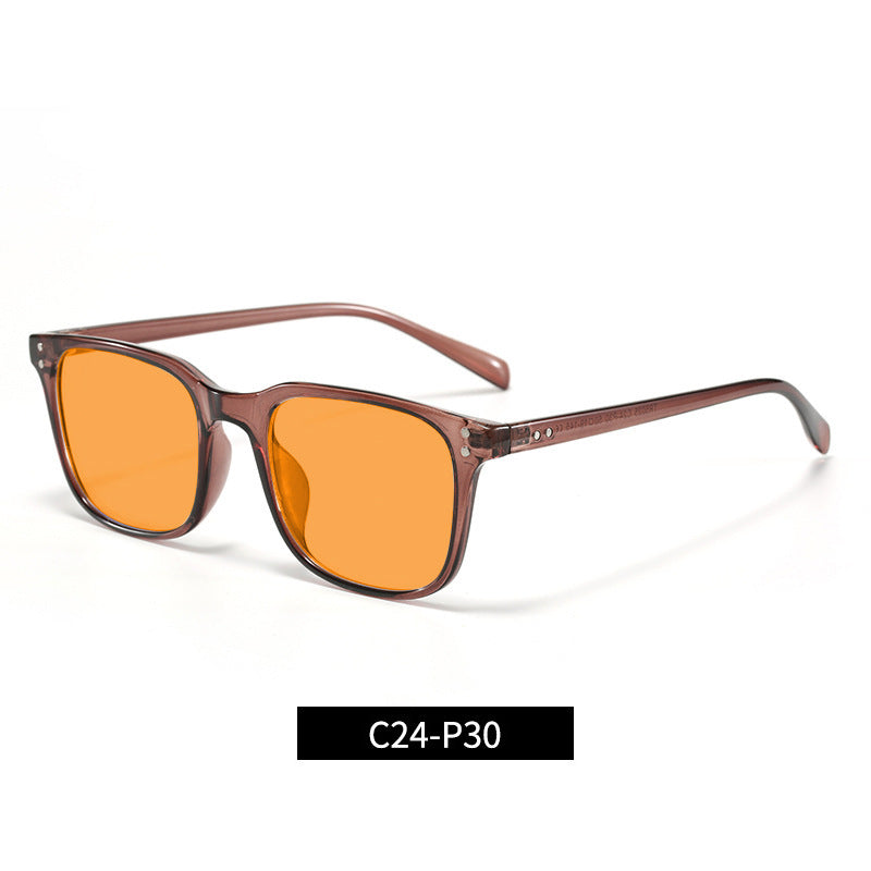 Changement de couleur 5025 Lunettes UV orange anti-bleu CR39