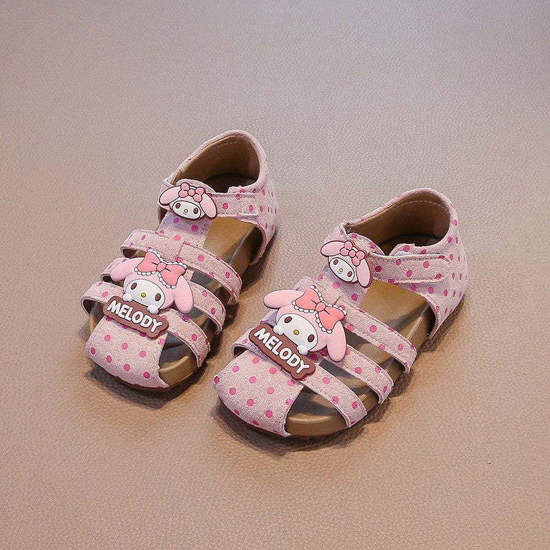 Summer Baby Girls Sandales romaines aux pieds fermés