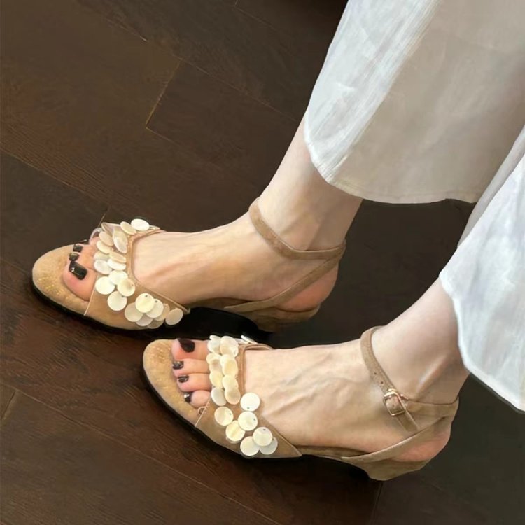 Sandales d'orteils ouvertes pour femmes