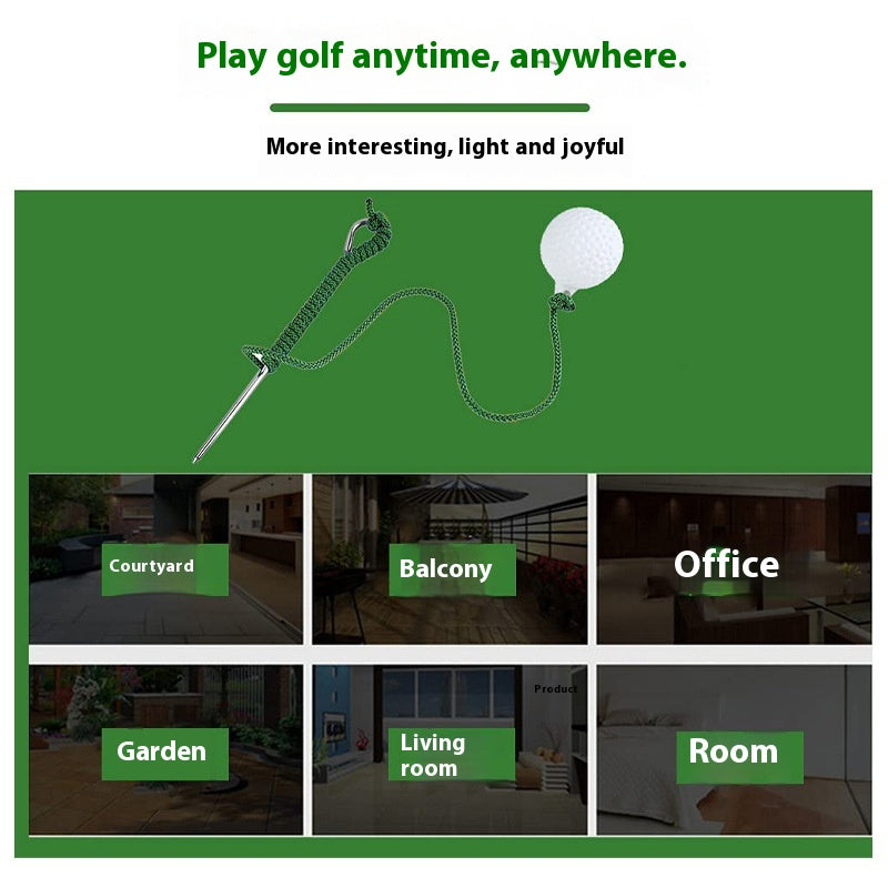 Balle de suspension portative de pratique de swing de golf