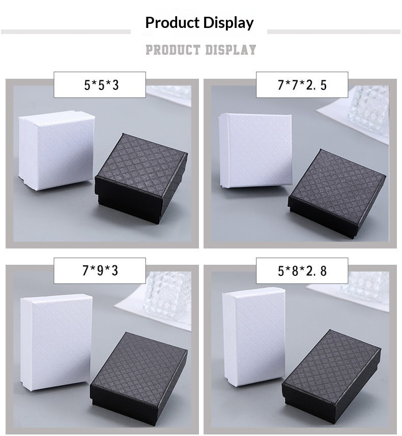 Heaven and Earth Lid and Base Jewelry Packaging Box