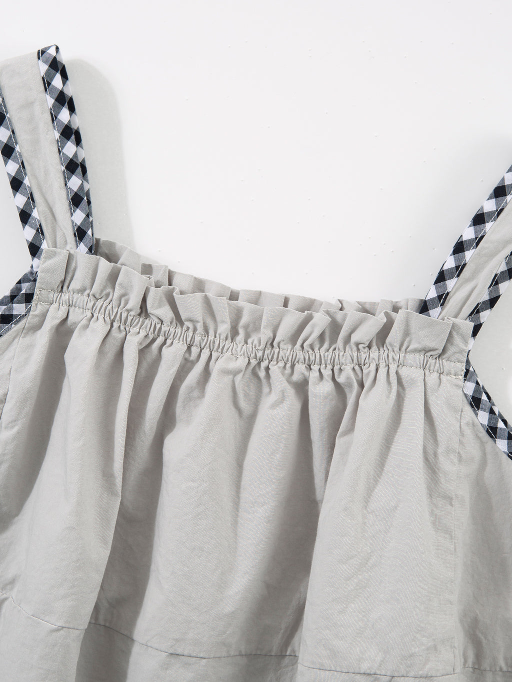 Filles Plaid Suspender Top et Bloomer Pantalons Deux-Piece Set