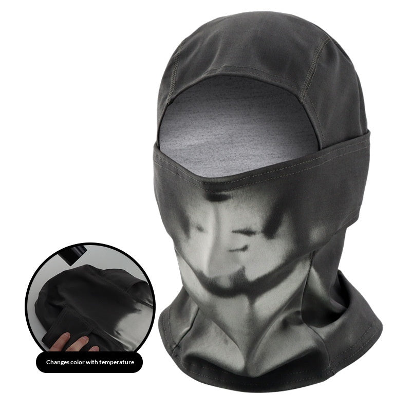 Balaclava respirant sensible à la température pour le cyclisme extérieur avec un Gradi