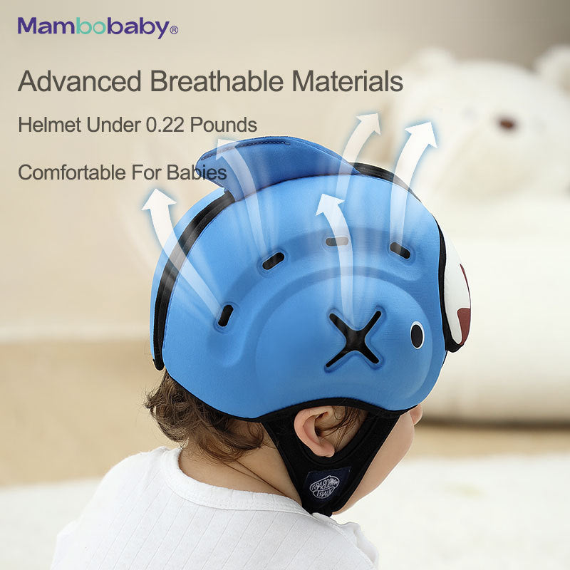 Casque bébé avec anti-automne réglable et anti-collision