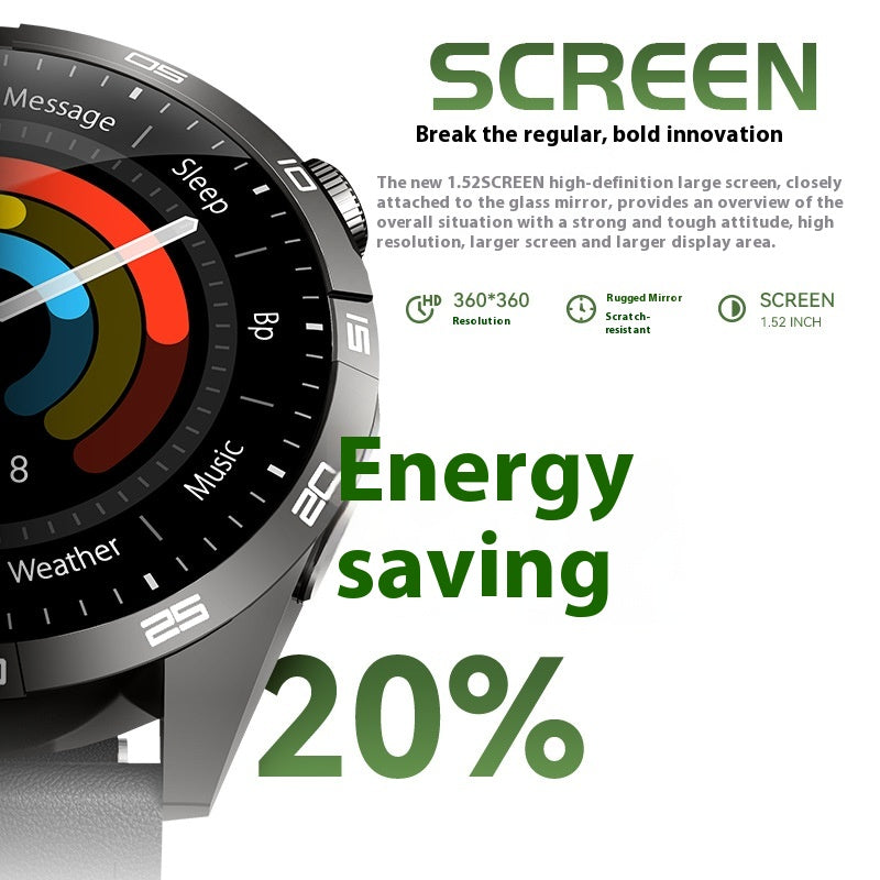 GT4MAX Smart Sports Watch Bluetooth Calling Health Monitoring Hors ligne