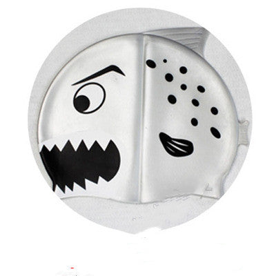 Silicone Cap de natation pour enfants Cute Caricature