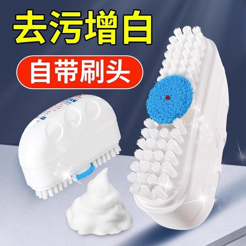 Agent de nettoyage Brosse de chaussures en cuir Scrubing