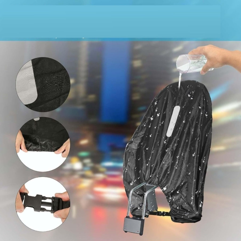 Couverture de pluie pour siège à vélo – Ensemble d'accessoires de soirée