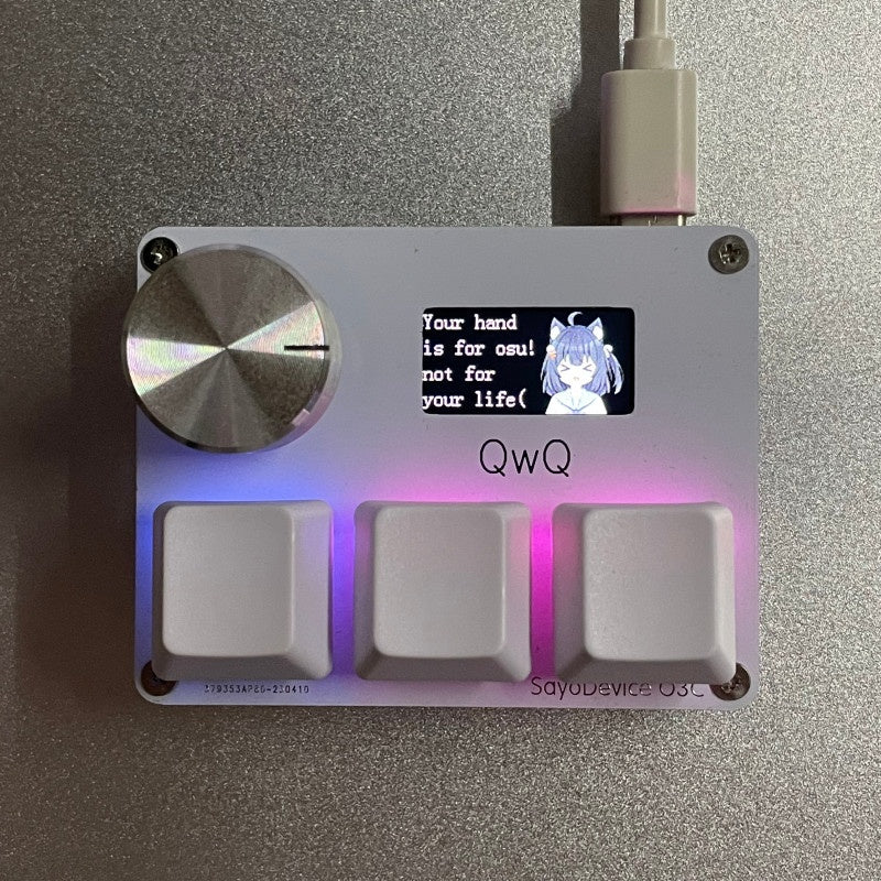 Knob de clavier de jeu d'axe magnétique personnalisé