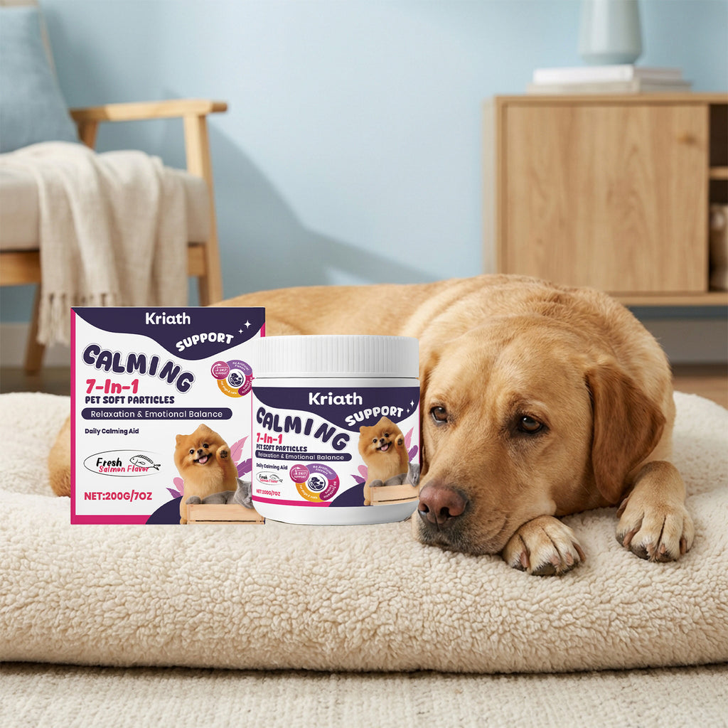 Calmer les particules douces de support pour animaux de compagnie