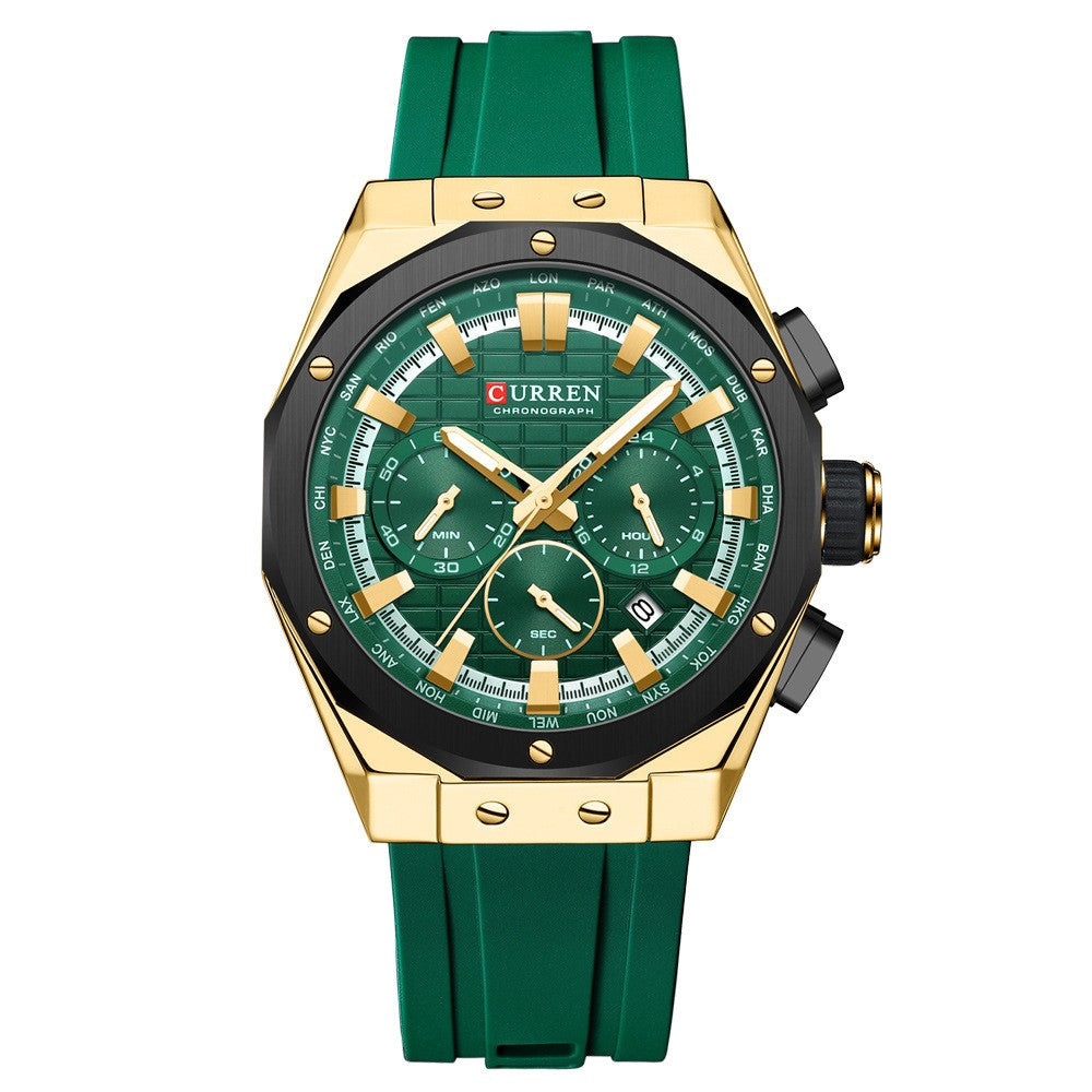 Calendrier pour hommes Quartz Watch Business