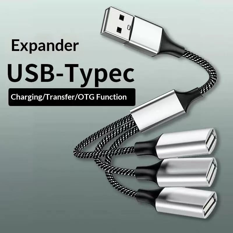 Usb station d'accueil extension Type-c Splitter