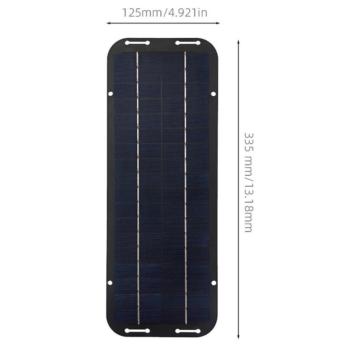 30W Solar Panel Kit Chargeur de batterie Trickle 12Volt DC pour voiture Van Caravan Boat