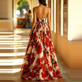 Robe Maxi Imprimée à la mode