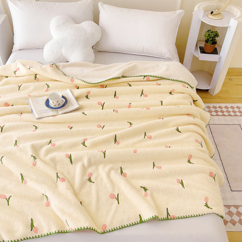 Bureau Nap Multifonctionnel Lambswool Châl Blanket