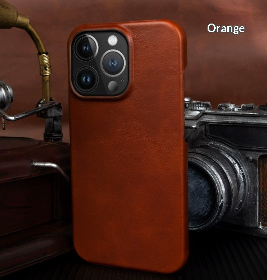 Protection en cuir haut de gamme Téléphone portable Shell