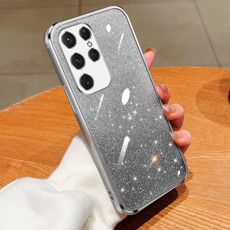 Couverture de protection graduée pour boîtier de téléphone électroplaçant