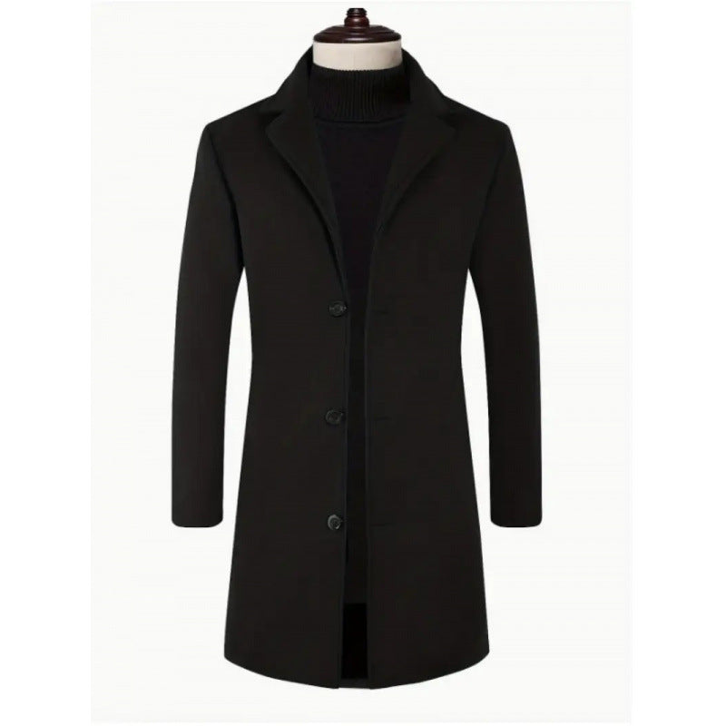 Men's Loose and Confortable Trench Coat