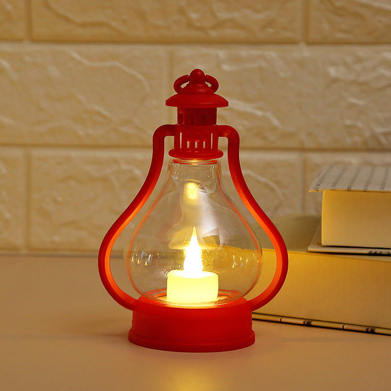 Led bougie électronique pour enfants lampe de nuit portable rétro Script tuant Kerosene lampe P