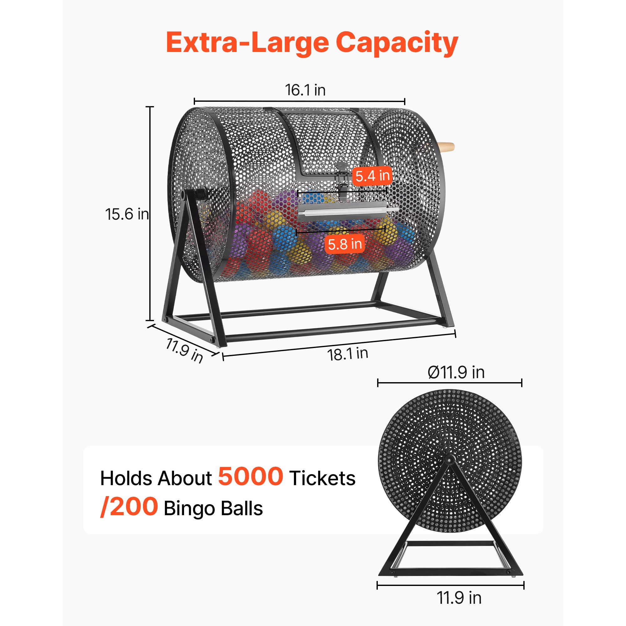 Raffle Ticket Spinner