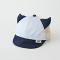 Casquette de baseball pour les enfants à bande verticale Démon Horn Mesh