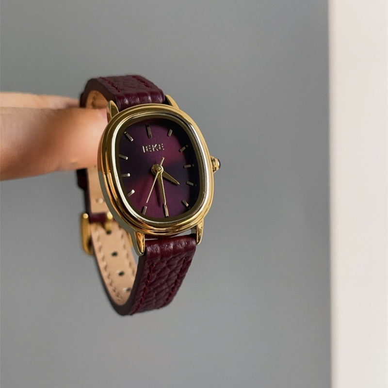 Meilleurs ventes Ankla Red Year Watch pour les femmes Vintage Style