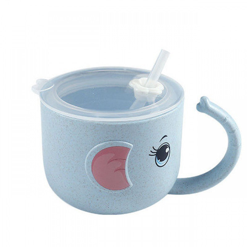 Bouteille d'alimentation pour bébé Mug en silicone pour enfant Enfants