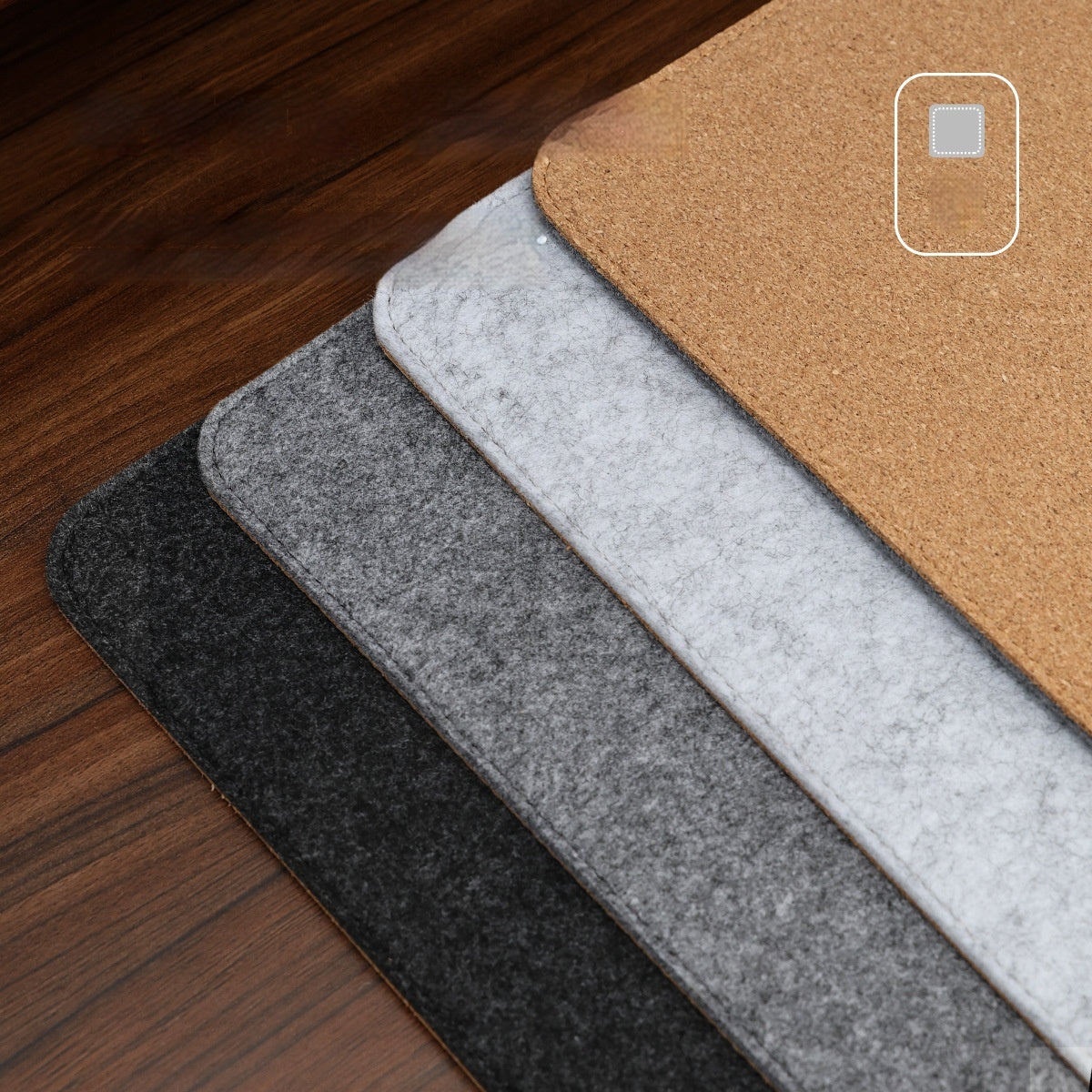 Unisex Oversized Warm Winter Desk Mat