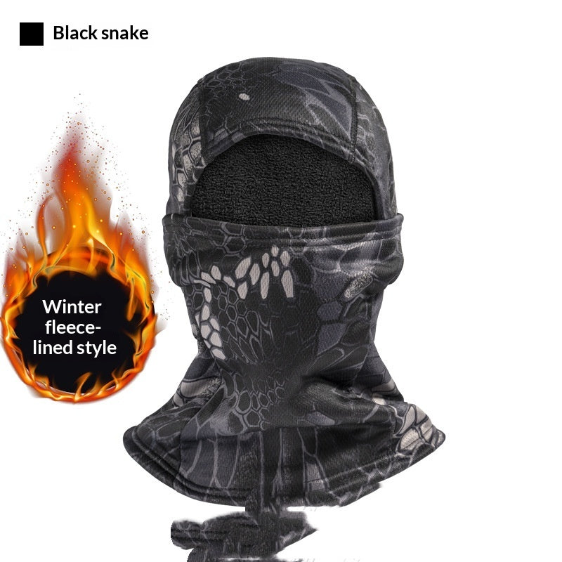Masque à visage polaire et résistant au vent pour le temps froid
