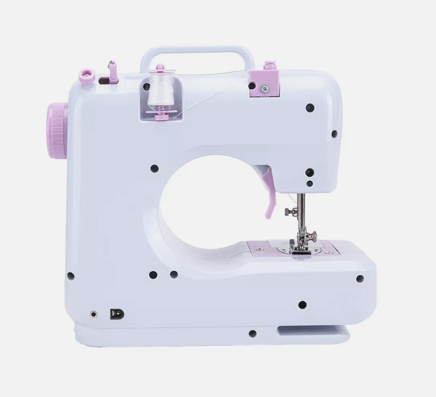 Machine à coudre portable avec 12 points multifonctionnels pour débutants