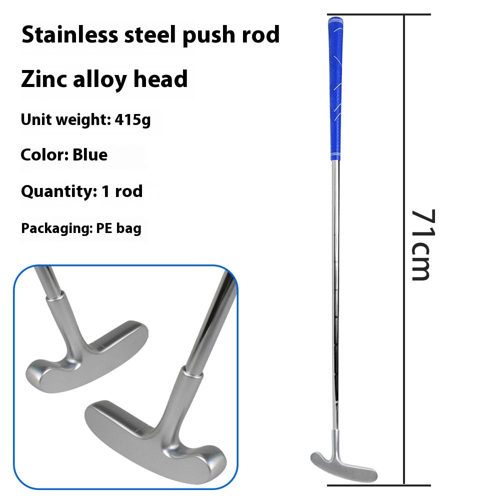 Golf Putting Rod Acier inoxydable Club Manche double face partagée