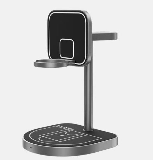 3-en-1 Basketball Hoop magnétique sans fil charge StandBase