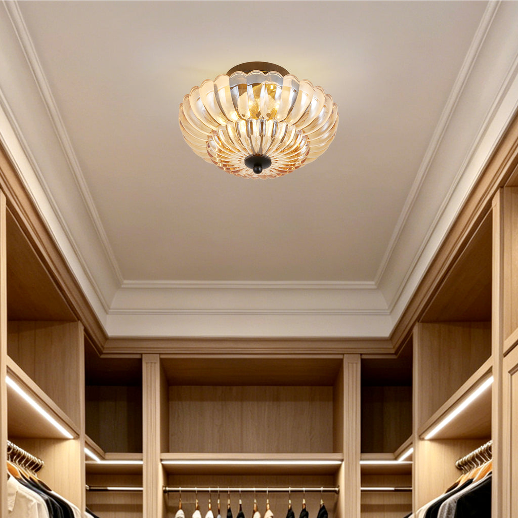 Lumière de plafond de montage semi-flush