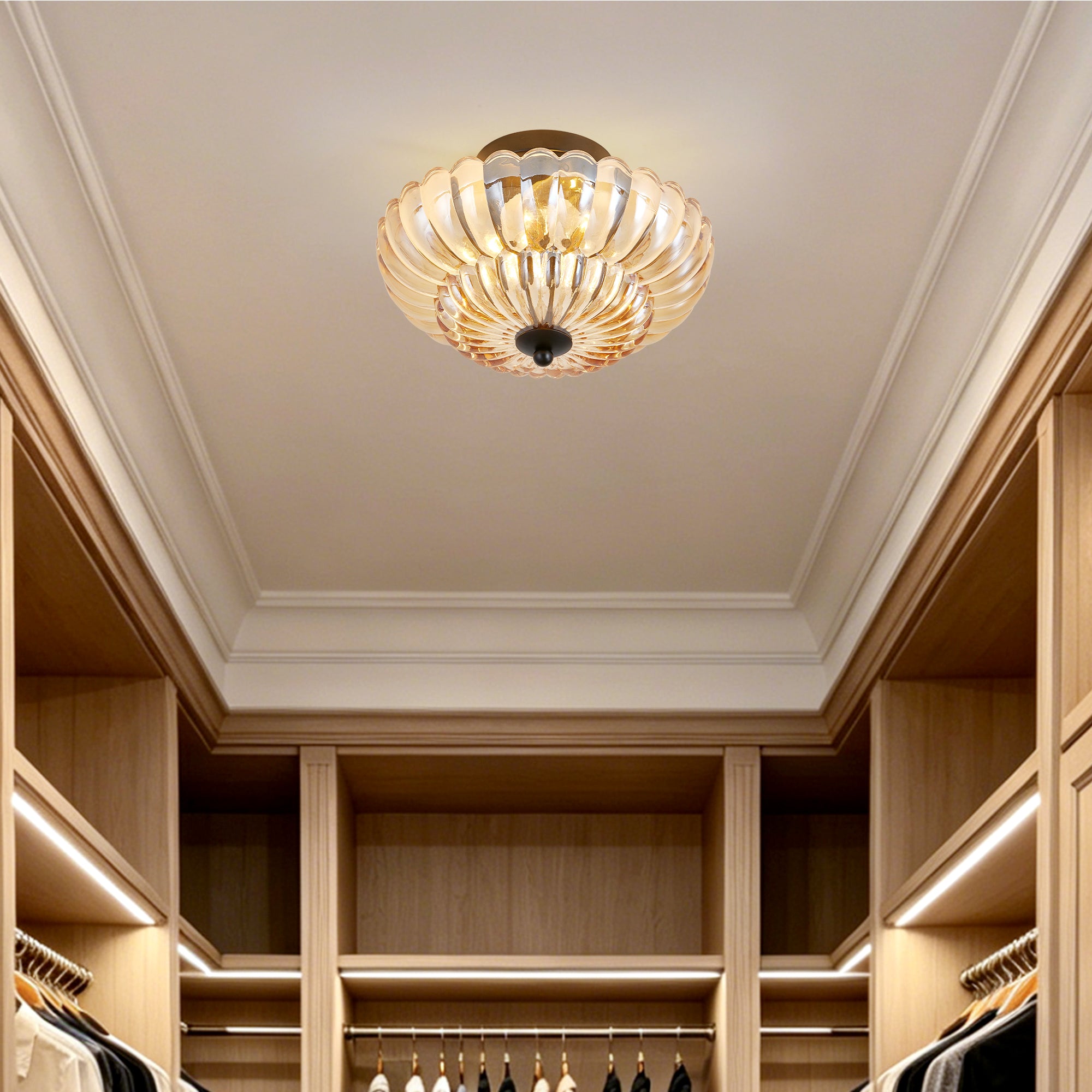 Lumière de plafond de montage semi-flush