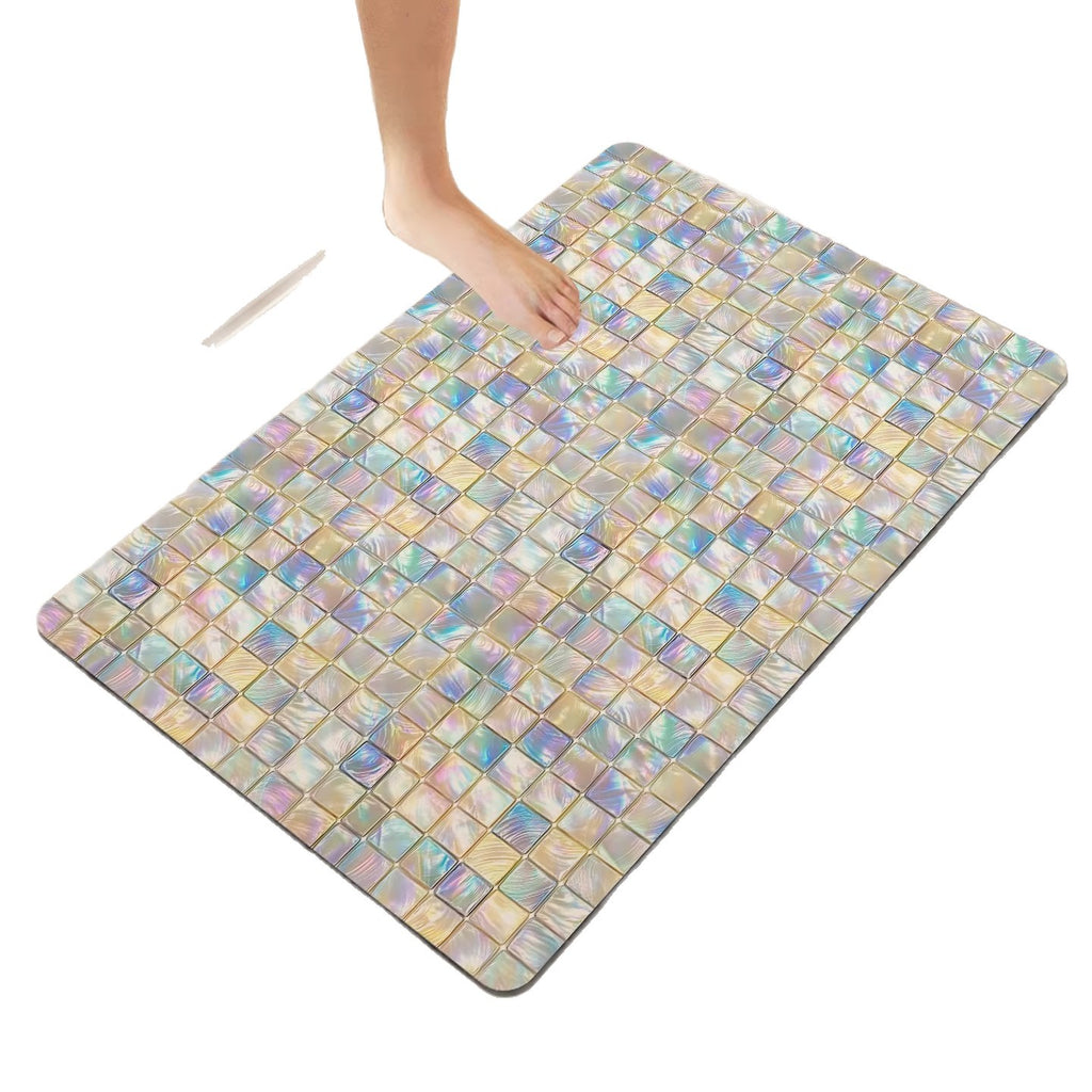 Tapis de porte à séchage rapide Dirt- et résistant aux rayures Tapis de pied Diatomées Terre tapis