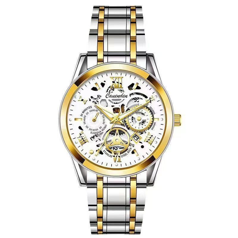 Imperméable Luminous Hollow Out Mens Watch