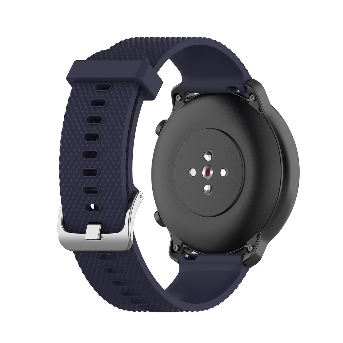 Bracelet de sport en acier silicone texturé
