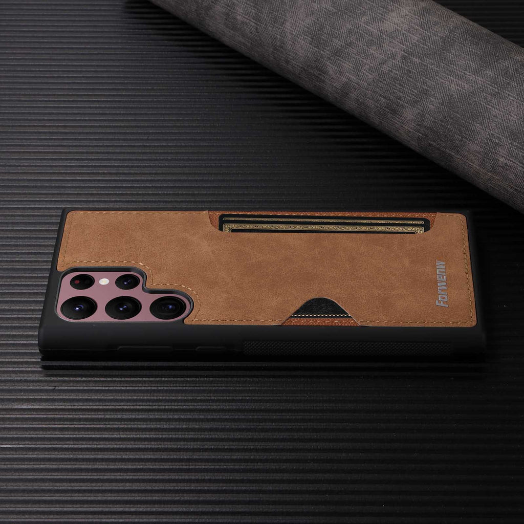 Coque téléphonique A54 Coque protectrice A35 Coque en cuir