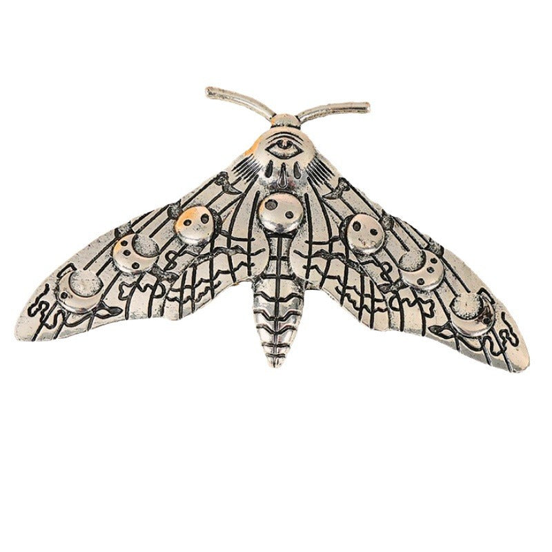 Retro Insect Barrettes Dos Moth Spring Temperament Bangs Accessoires pour cheveux fille