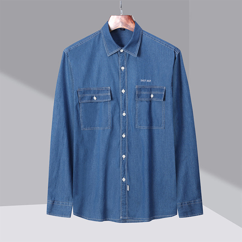 Chemise manches longues homme Slim-fit Veste casual