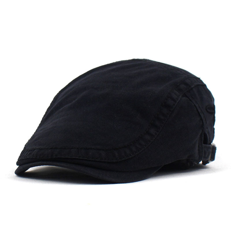 Bouchon casual pour hommes de béret brodé