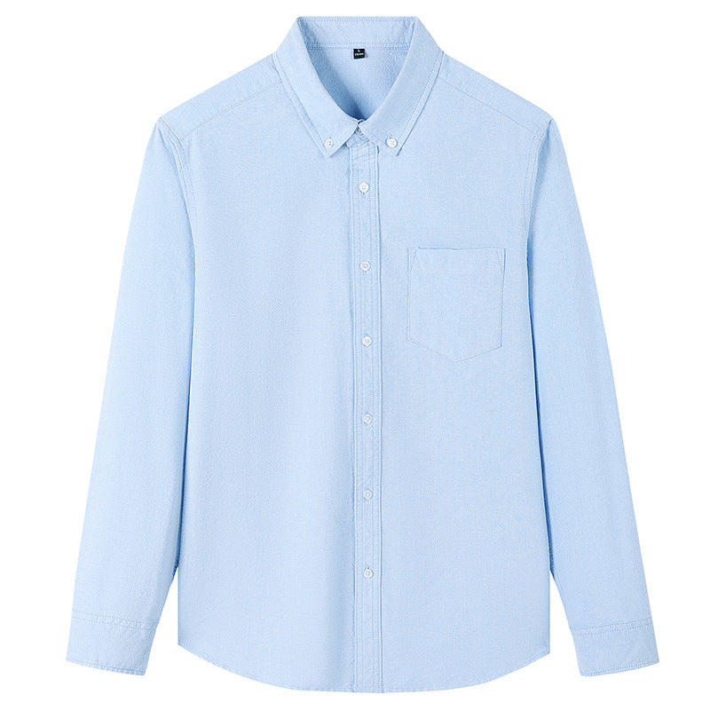 Oxford Cotton Shirt manches longues Style casual