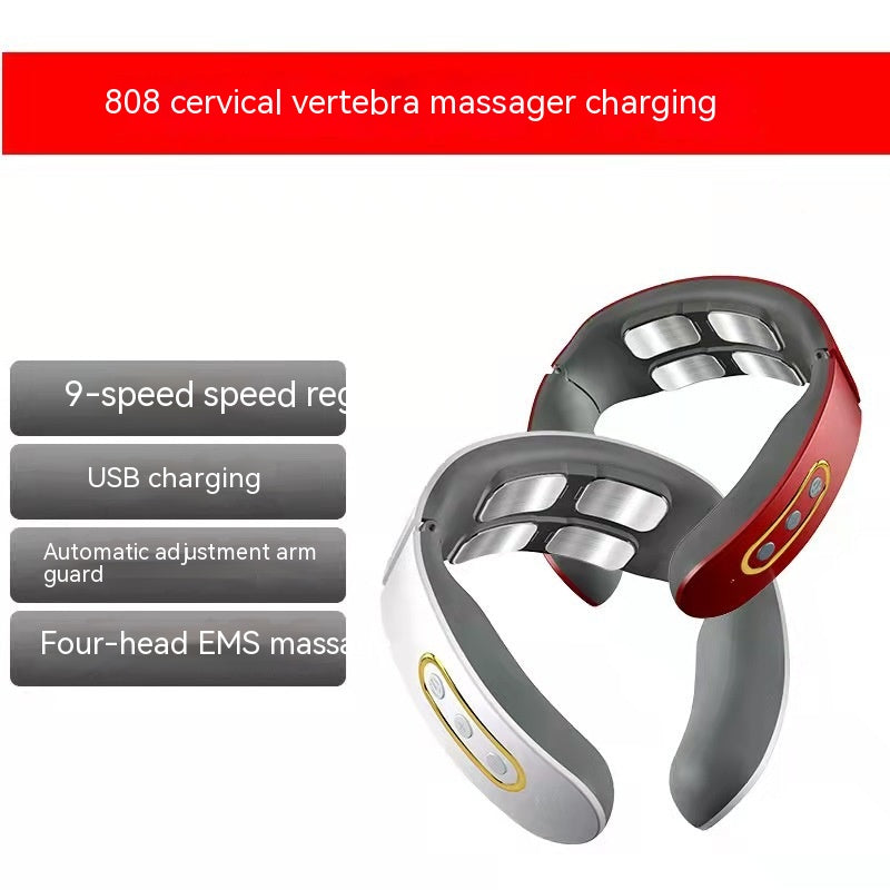 Instrument de massage Cervical Spine Intelligent Pulse Chauffage Physiothérapie Instrument Compr