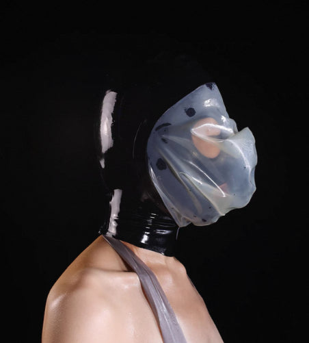 Entraînement et retenue PU Hood pour une couverture complète de la tête
