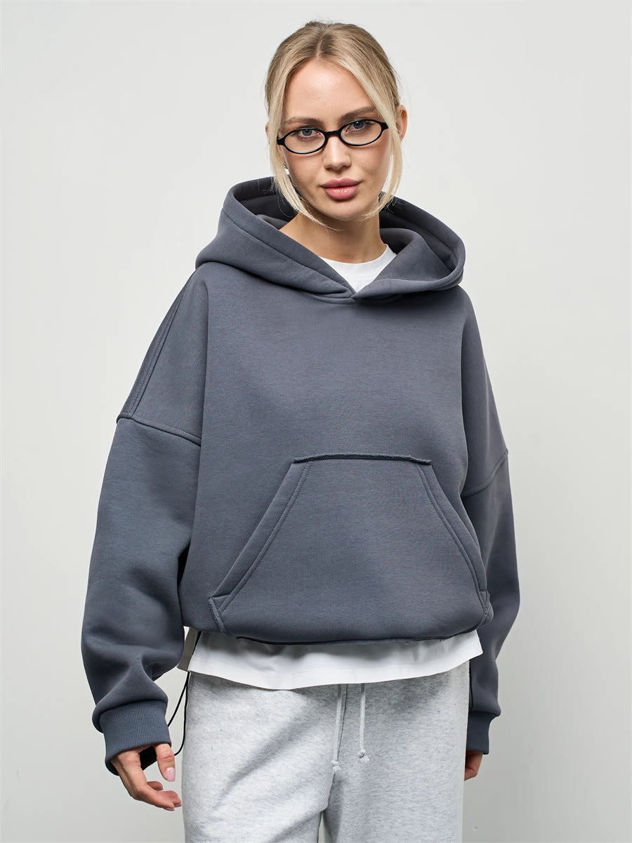 Women's Long Sleeve Hoodie with Pockets