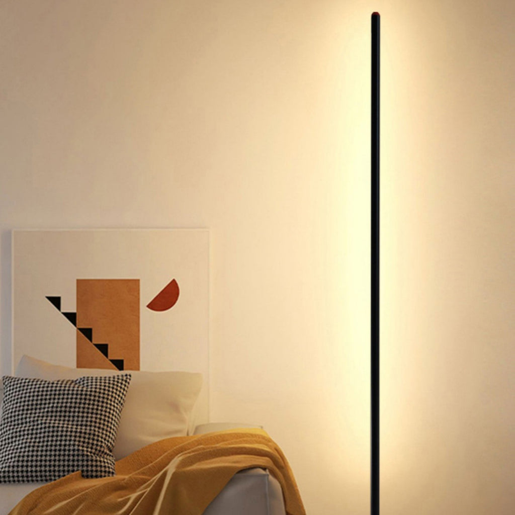 Lampe de sol simple LED lumière salon et hôtel canapé décoration coin lampe chambre lits