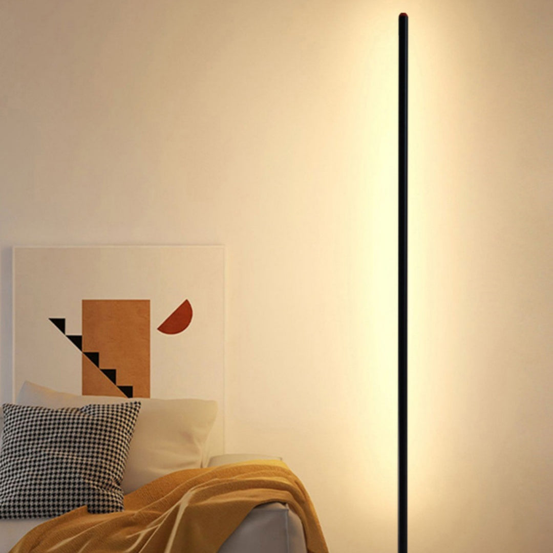 Lampe de sol simple LED lumière salon et hôtel canapé décoration coin lampe chambre lits