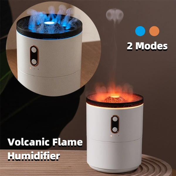 Flamme volcanique Aroma Huile essentielle Diffuseur USB Portable Jellyfish Air Humidifier Night Li